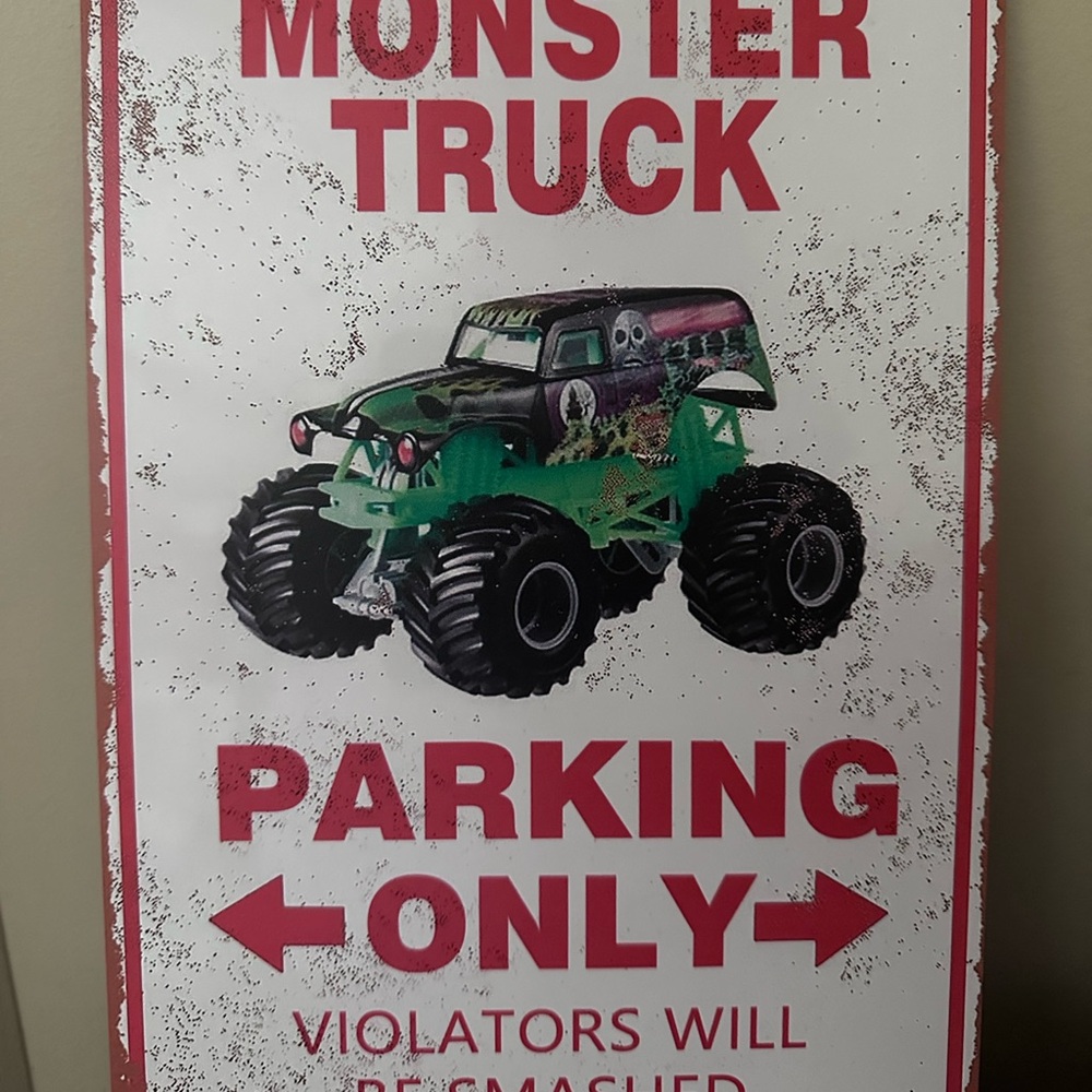 Monster Truck sign